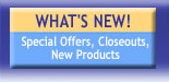 Fishing Tackle and Rod Building Special Offers, Closeouts, New Products