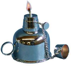 brass alcohol lamp