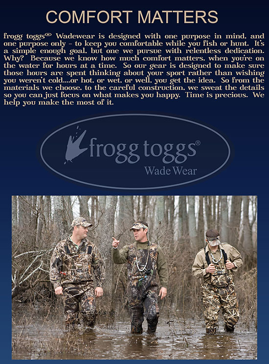 Frogg Toggs Wade Wear