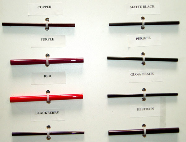 lamiglas color blanks