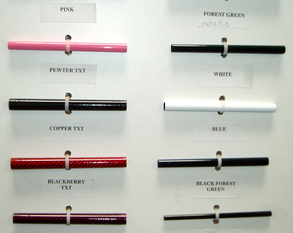 lamiglas color blanks