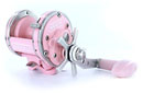 pink newell reel