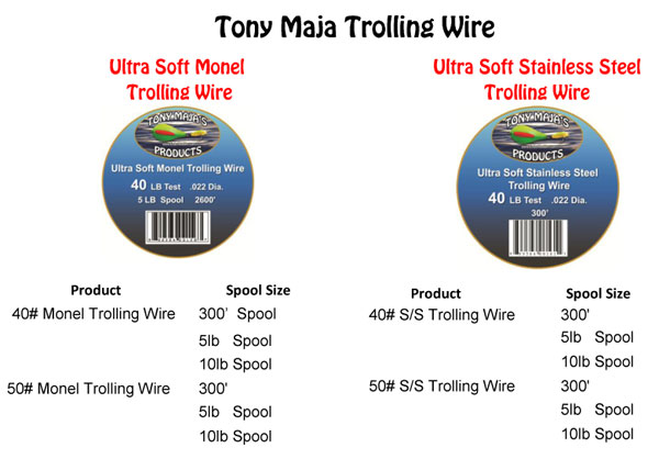 Tony Maja Trolling Wire