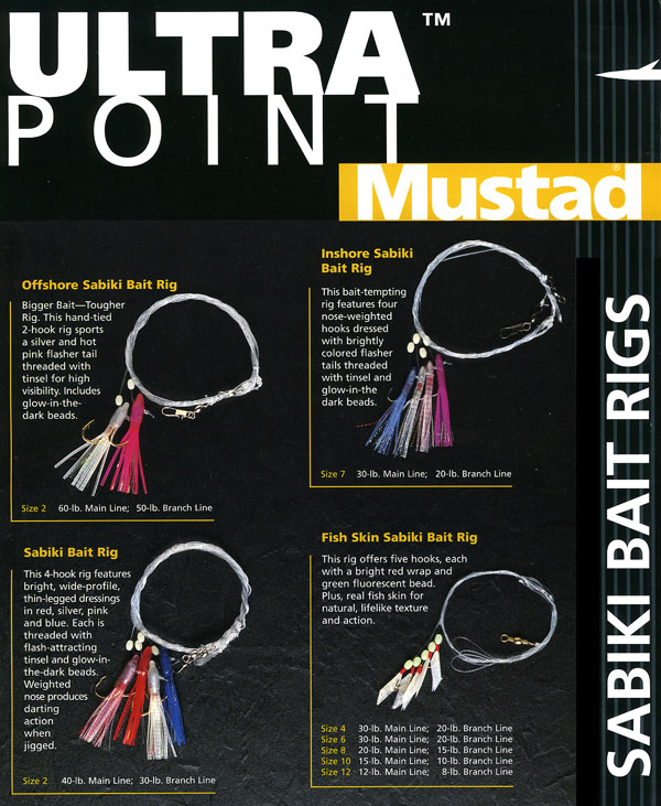 Mustad Ultra Point bait rigs