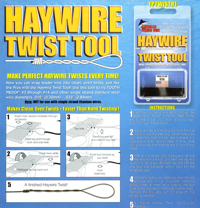 Haywire twist tool - The Hull Truth - Boating and Fishing Forum